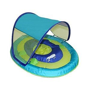 SwimWays Sun Shade Spring Float in Whale